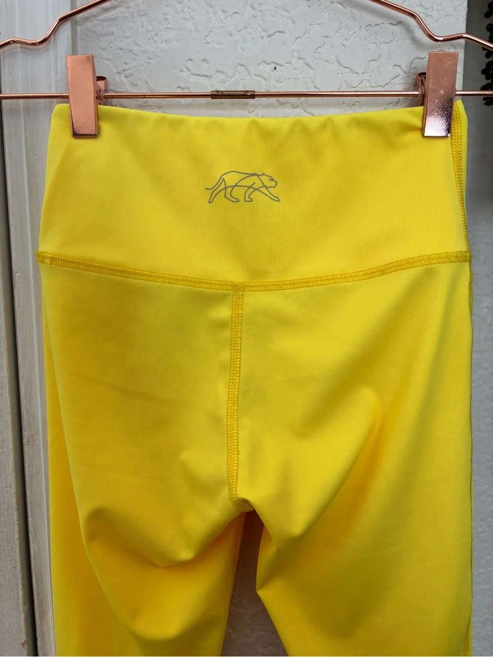 Tiger Friday ' Bright Yellow High-Waist Pocket Leggings